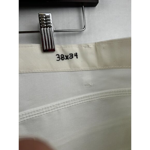 Dickies Pants Mens Double Knee Utility Carpenter Pants 38x34 White Loop-Free - Picture 5 of 7